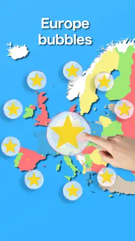 Game screenshot EUROPE Bubbles: Countries and Capital Cities Quiz mod apk