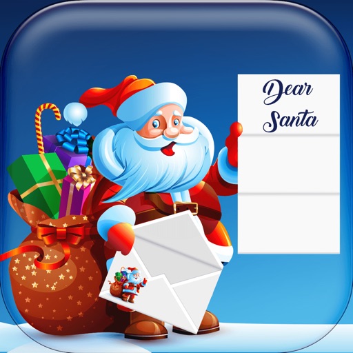 Christmas Card: Letter to Santa Icon