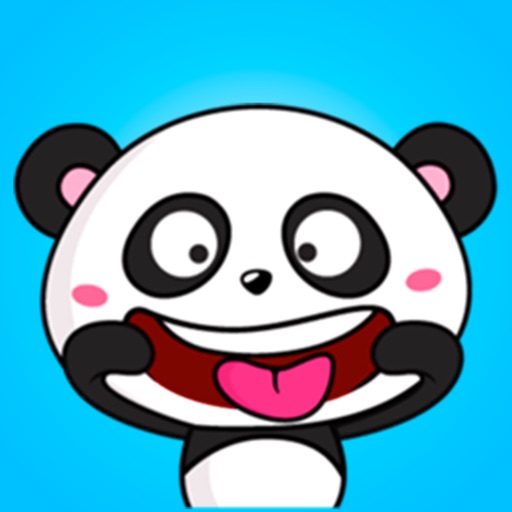 Crazy Panda Stickers