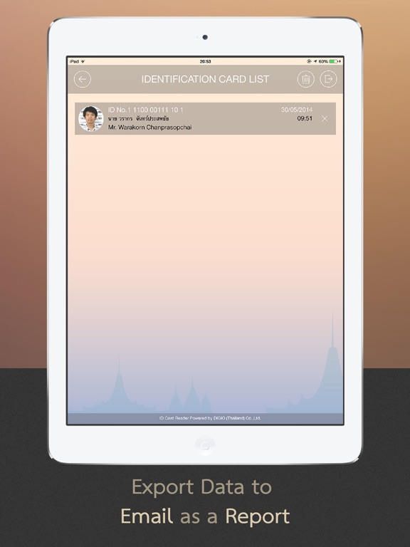 Screenshot #6 pour Thai ID - Thai Smart Card App