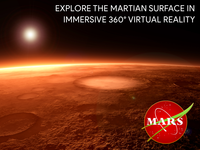 Virtual Reality Mars for Google Cardboard VR