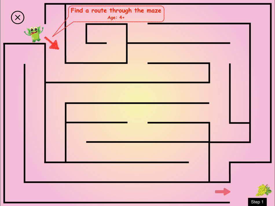 Monster Maze - Find a route through the maze - 1.5 - (iOS)