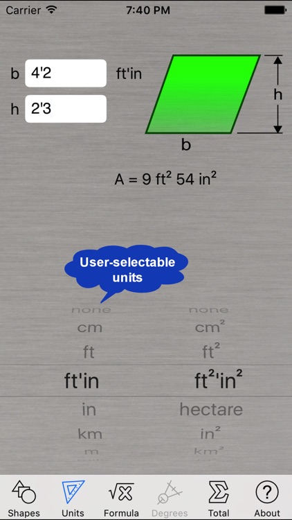 Area Calculator