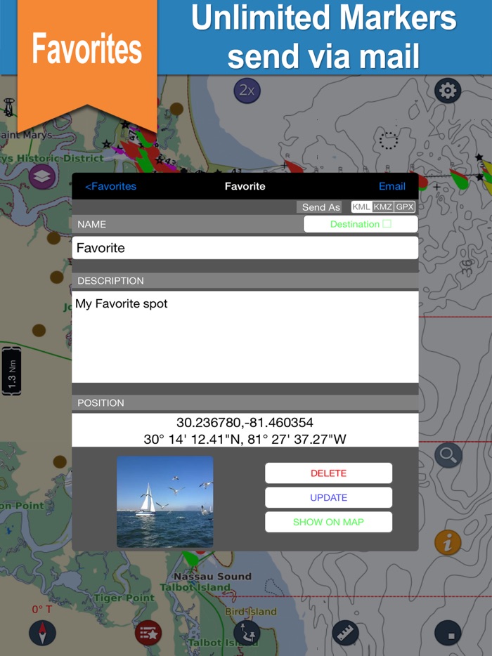 Elba Islands offline nautical charts for fishing