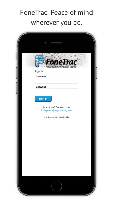 Screenshot #1 pour FoneTrac Global Phone Tracking