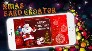 Merry Christmas Card Maker: Make Santa Claus Cards screenshot #2 for iPhone