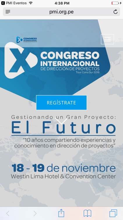 PMI Lima Eventos screenshot-4