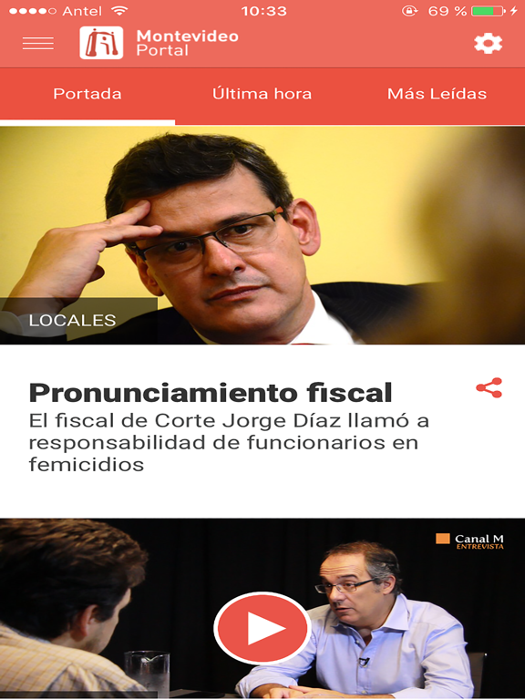 Screenshot #4 pour Noticias - Montevideo Portal