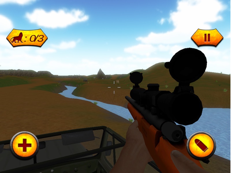 Simulador de disparos de sniper forestal y cazador screenshot 8