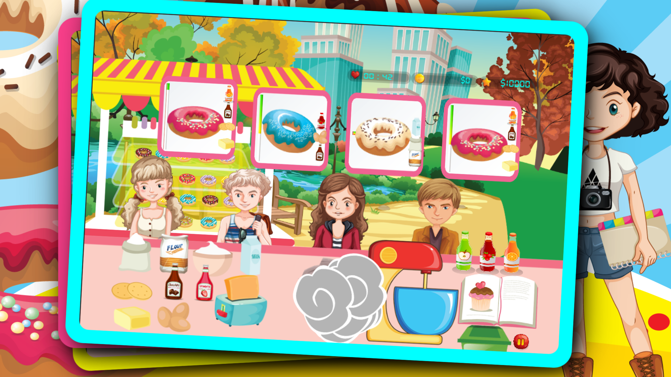 Donut Maker Shop Game