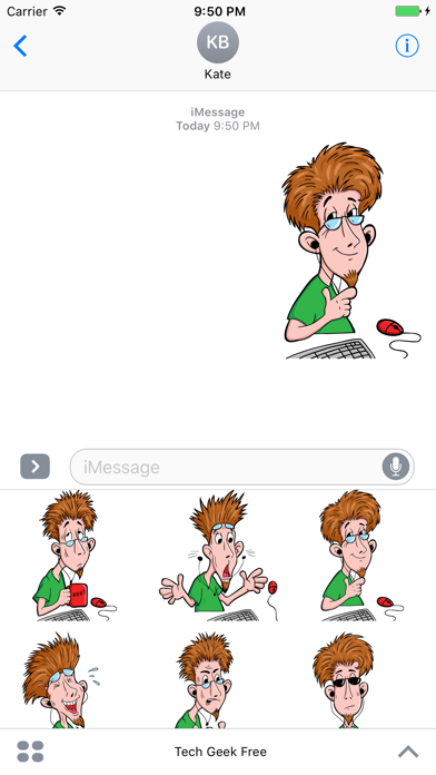 Tech Geek Free - Stickers for iMessageのおすすめ画像2