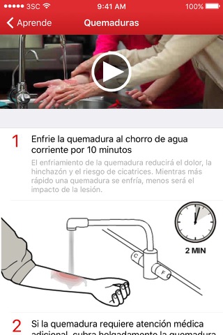 Primeros Auxilios – Cruz Roja screenshot 2