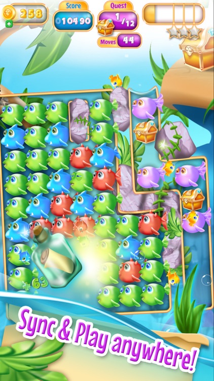 Pop Sea Fish Blast screenshot-3