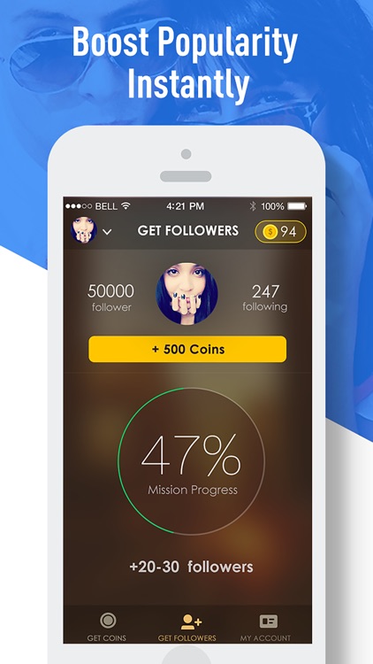 10000 followers pro get followers for instagram screenshot 3 - 10000 instagram followers for 4