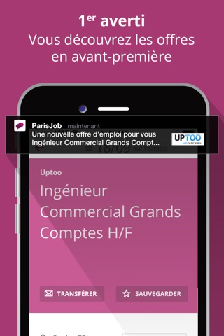 ParisJob Emploi screenshot 2