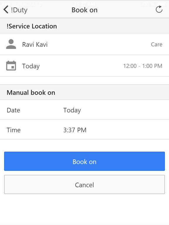 PeoplePlanner - Mobile V3 iPad screenshot