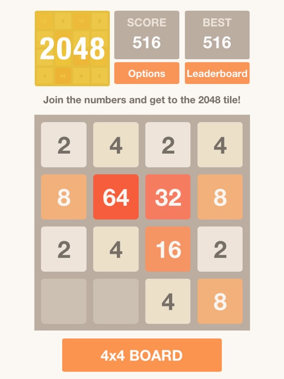 Screenshot #4 pour 2048 - Puzzle
