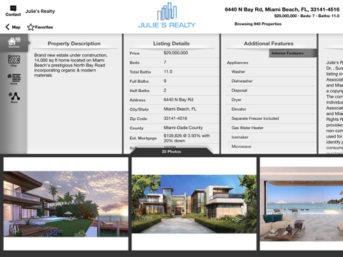 Julie's Realty for iPad screenshot 4