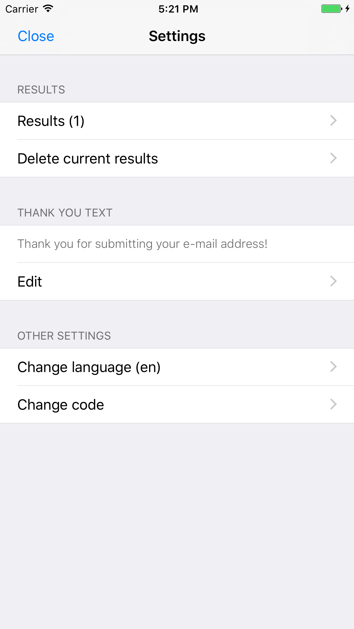 Simple Survey Collection screenshot 3