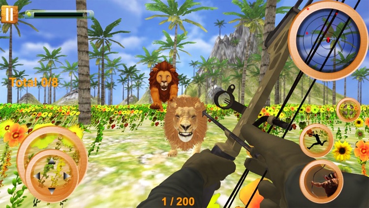 Call of Archer: Lion Hunting in Jungle 2017 screenshot-4
