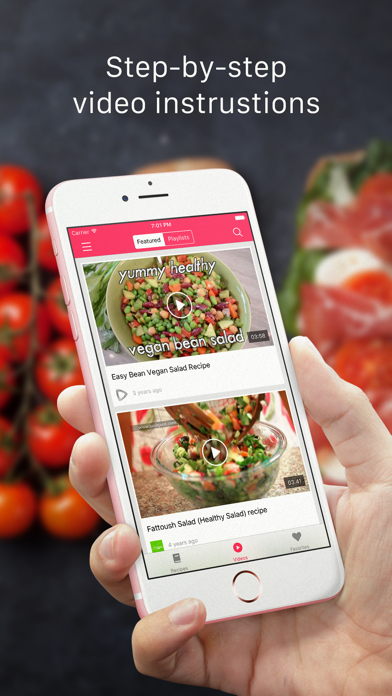 Screenshot #3 pour Salad Recipes: Healthy cooking recipes & videos
