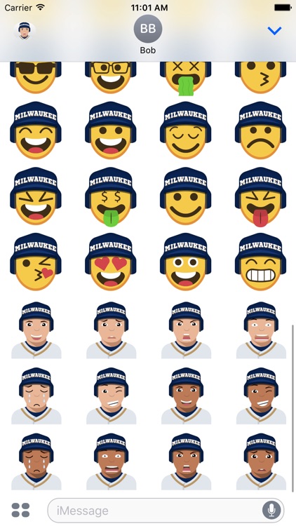 Milwaukee Baseball Stickers & Emojis screenshot-4