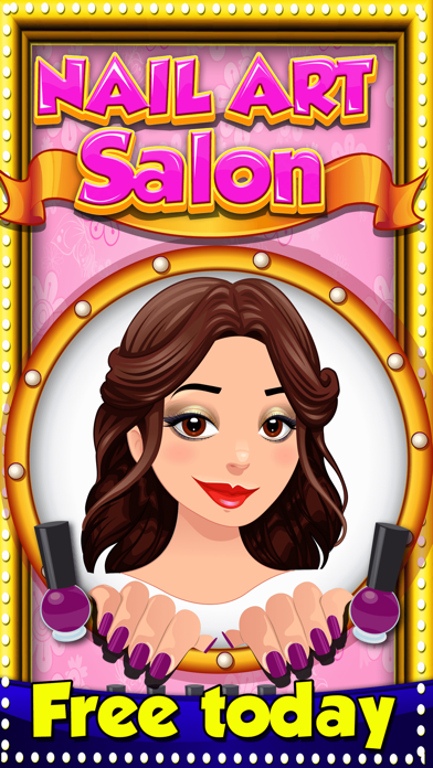 Screenshot #3 pour Nail Art Makeup Salon-Virtual Spa Fashion Saga