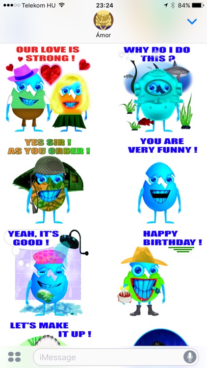 Unknown in the Egg - an Alien Sticker Pack screenshot-3