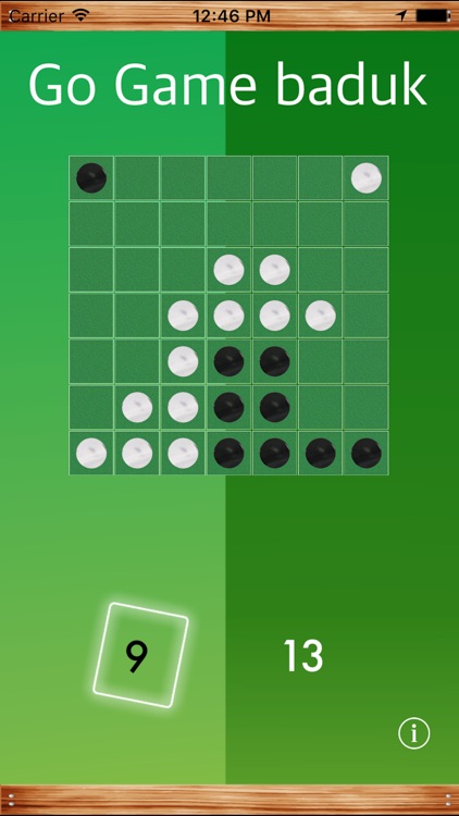 Go Game baduk - Abstract strategy board game