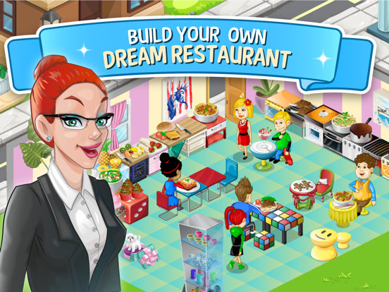 Restaurant Town iPad app afbeelding 2