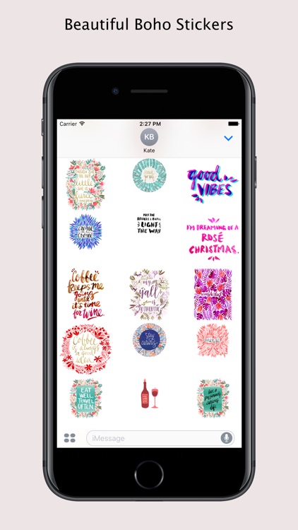 Boho - Redbubble sticker pack