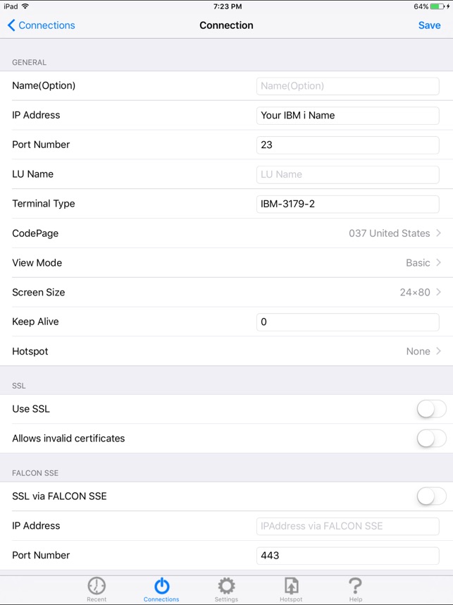 FALCON 5250 for iPad FREE