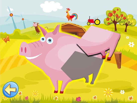 The Farm - Paint & Animal Sounds Games for Toddler iPad app afbeelding 1