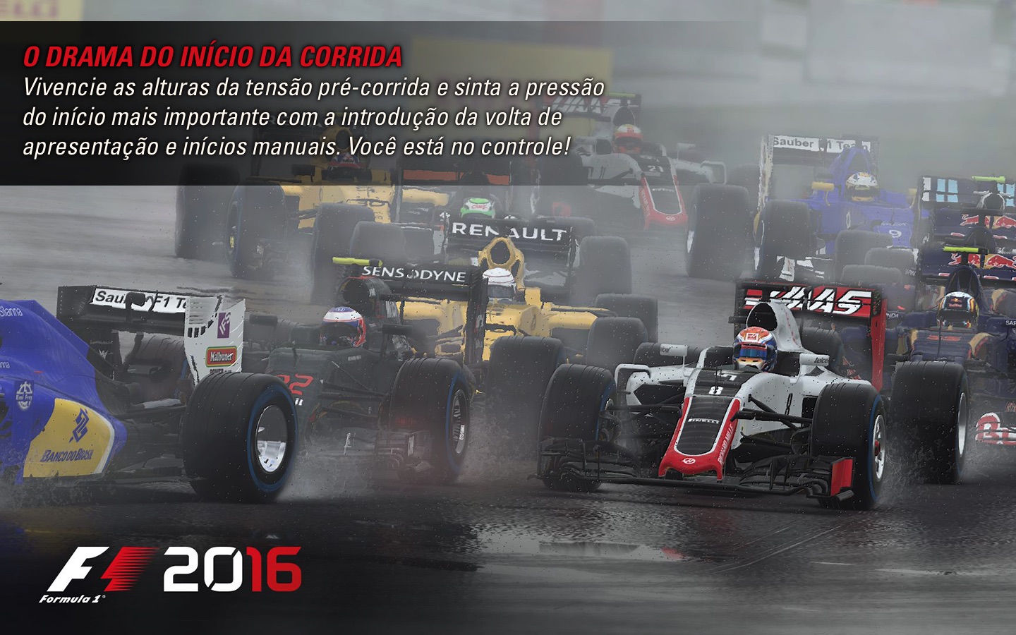 Screenshot do app F1™ 2016
