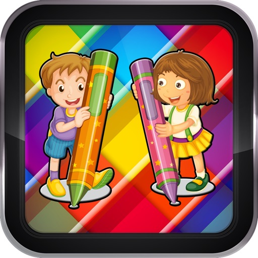 Coloring Page for Kids games Icon