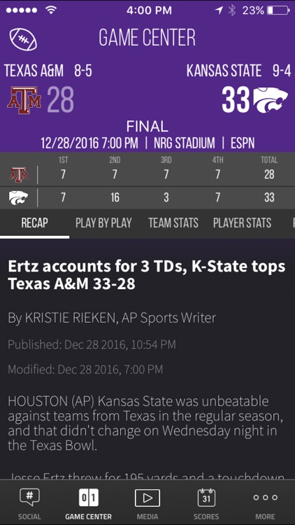K-State Wildcats Gameday