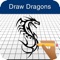 Learn to draw amazing dragon with Learn To Draw Dragons