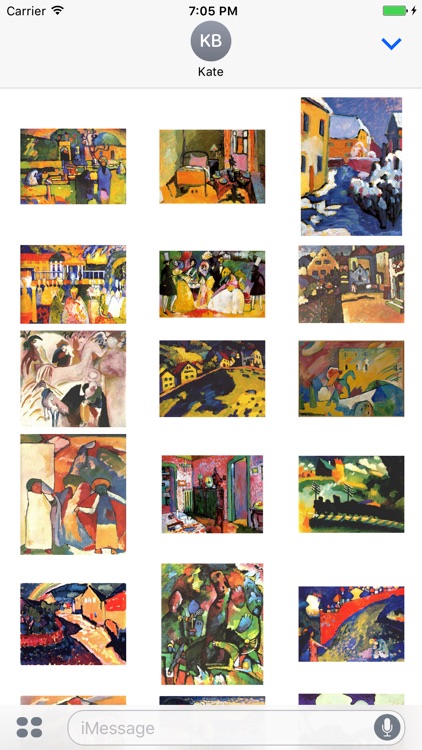 Wassily Kandinsky Artworks Stickers screenshot-3