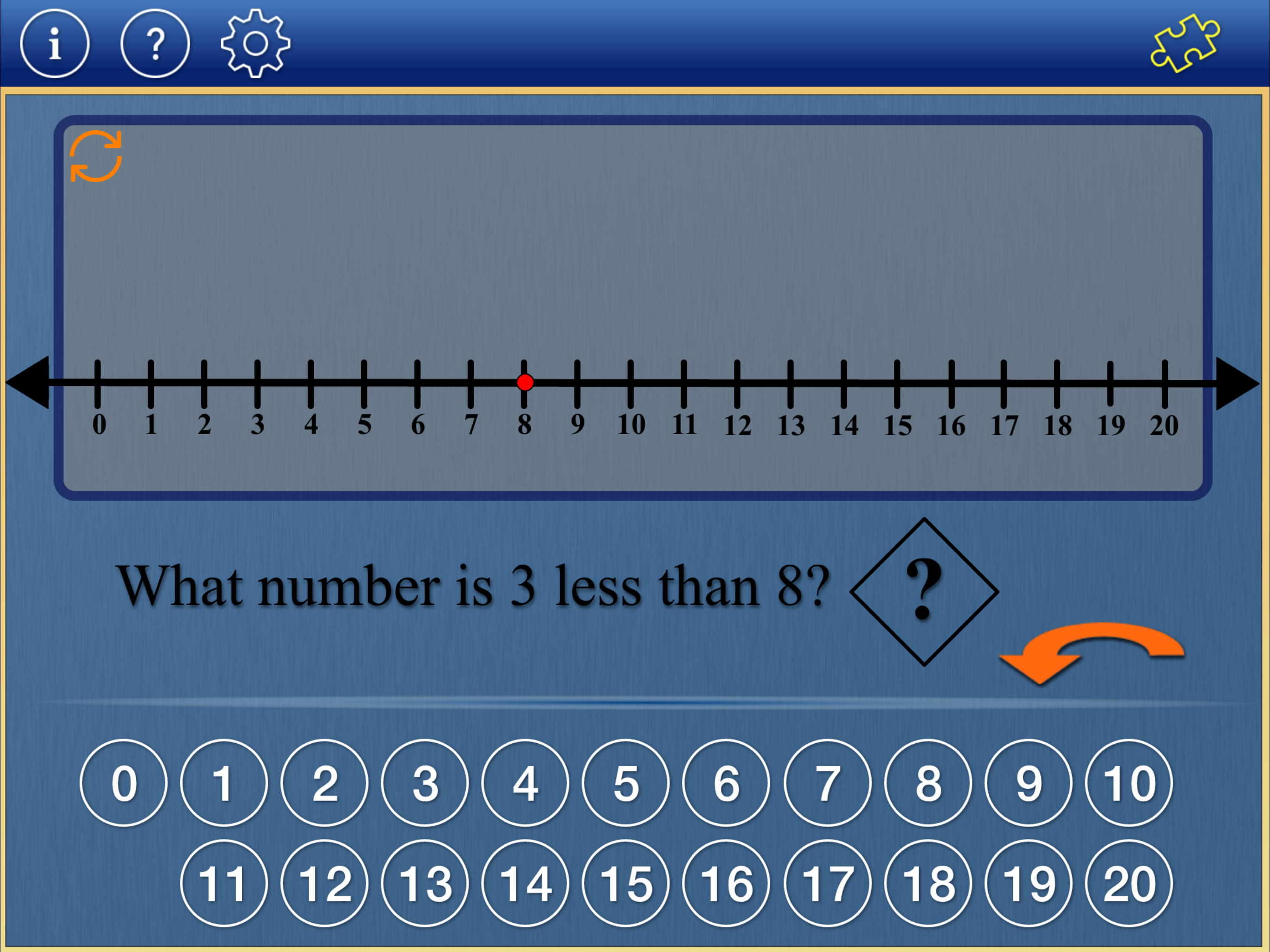 Number Line Math K2 screenshot 3