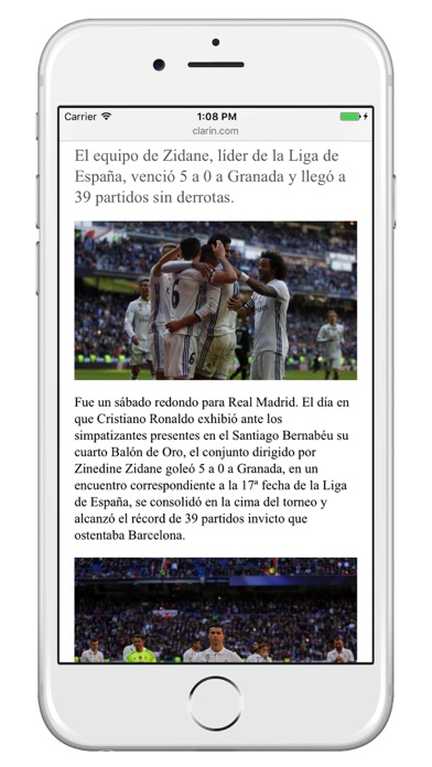 Screenshot #3 pour Noticias Argentinas