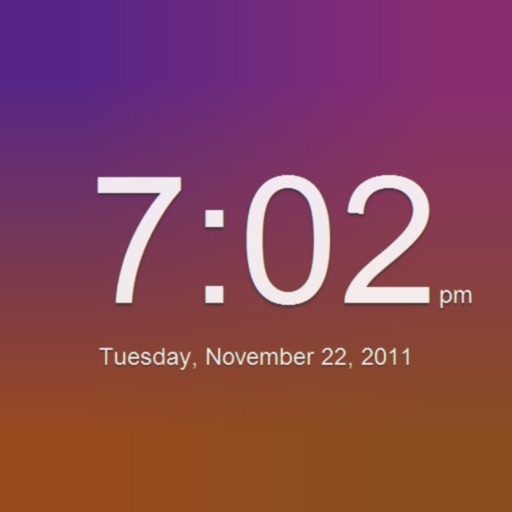 Smooth Clock iOS App