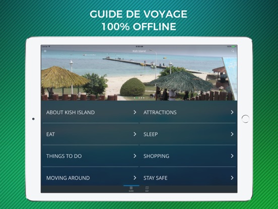 Screenshot #4 pour Kish Island Guide Voyage avec Offline Maps