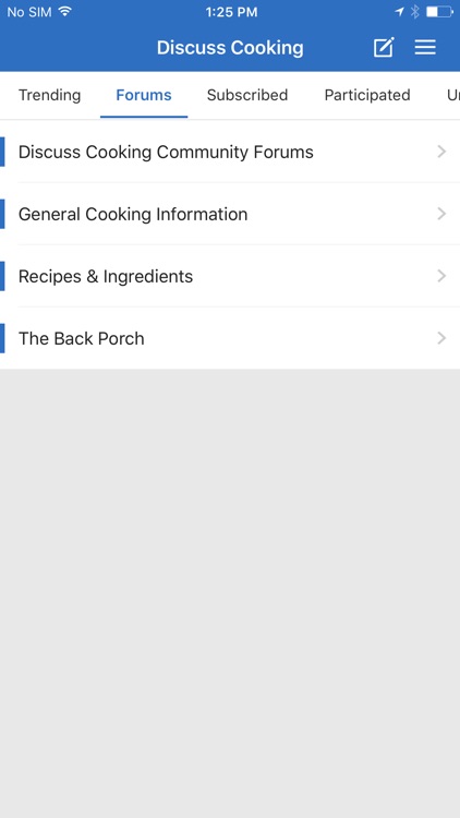 Discuss Cooking Forum