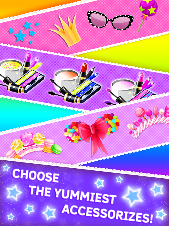 Candy Salon: Makeover Games for Girls iPad screenshot
