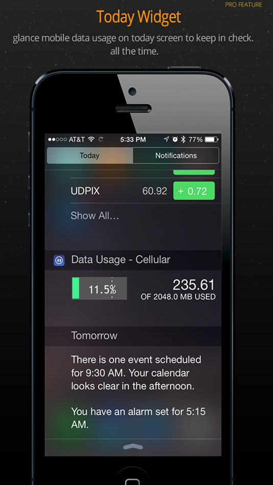 #2. Data Usage Pro (iOS) 게시자: oBytes, LLC