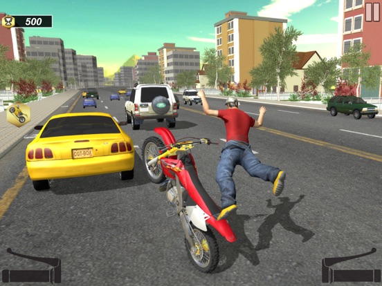 Traffic GT Bike Racer stunts Drive: Highway iPad screenshot