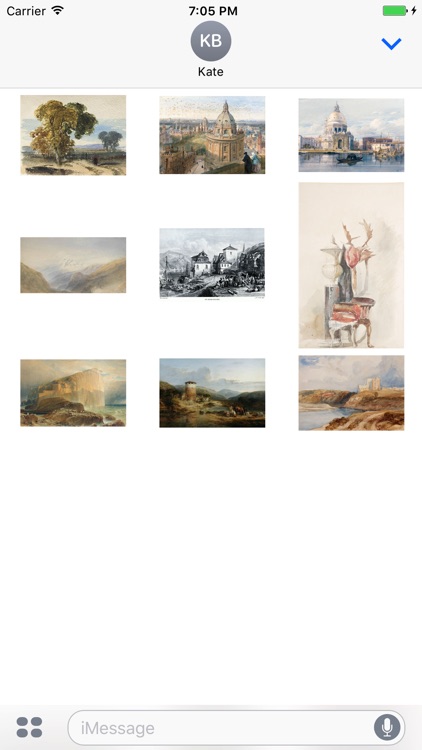 William Leighton Leitch Artworks Stickers