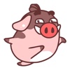 Wild Pig Animated Stickers