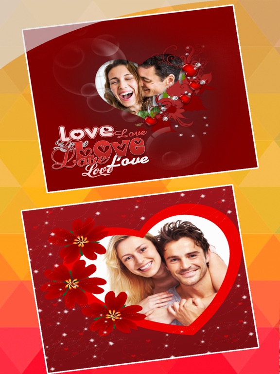 Screenshot #5 pour Valentine's Day Love Cards -Add colla Pic to Frame