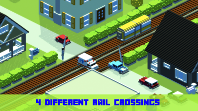 Train mania: Railroad crossing Screenshot